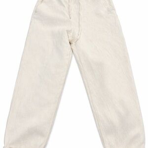 Zara Cream Wide-Leg Trousers